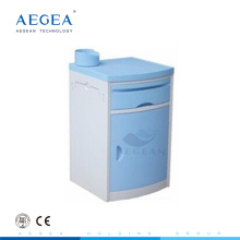 AG-BC005E ABS material de limpeza fácil armário da sala de enfermaria hospitalar ao lado da cama